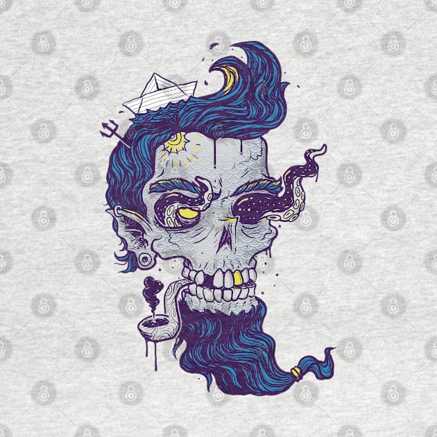 Sailor skull by zeromajestic